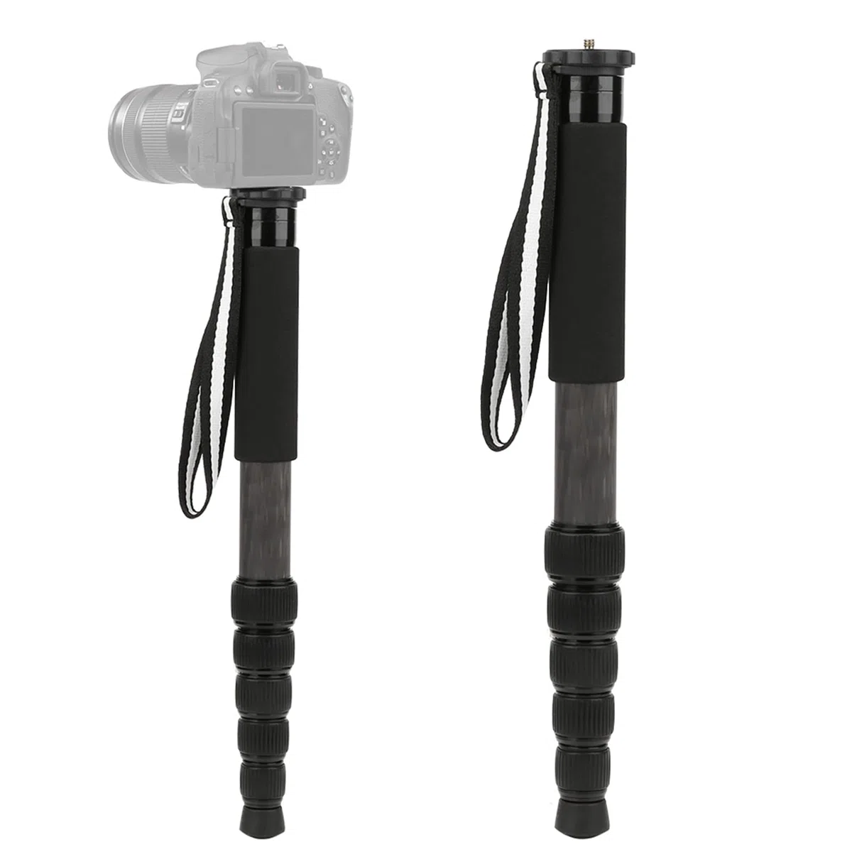 Sxhlseller 6 przenośny uchwyt monopod z włókna węglowego