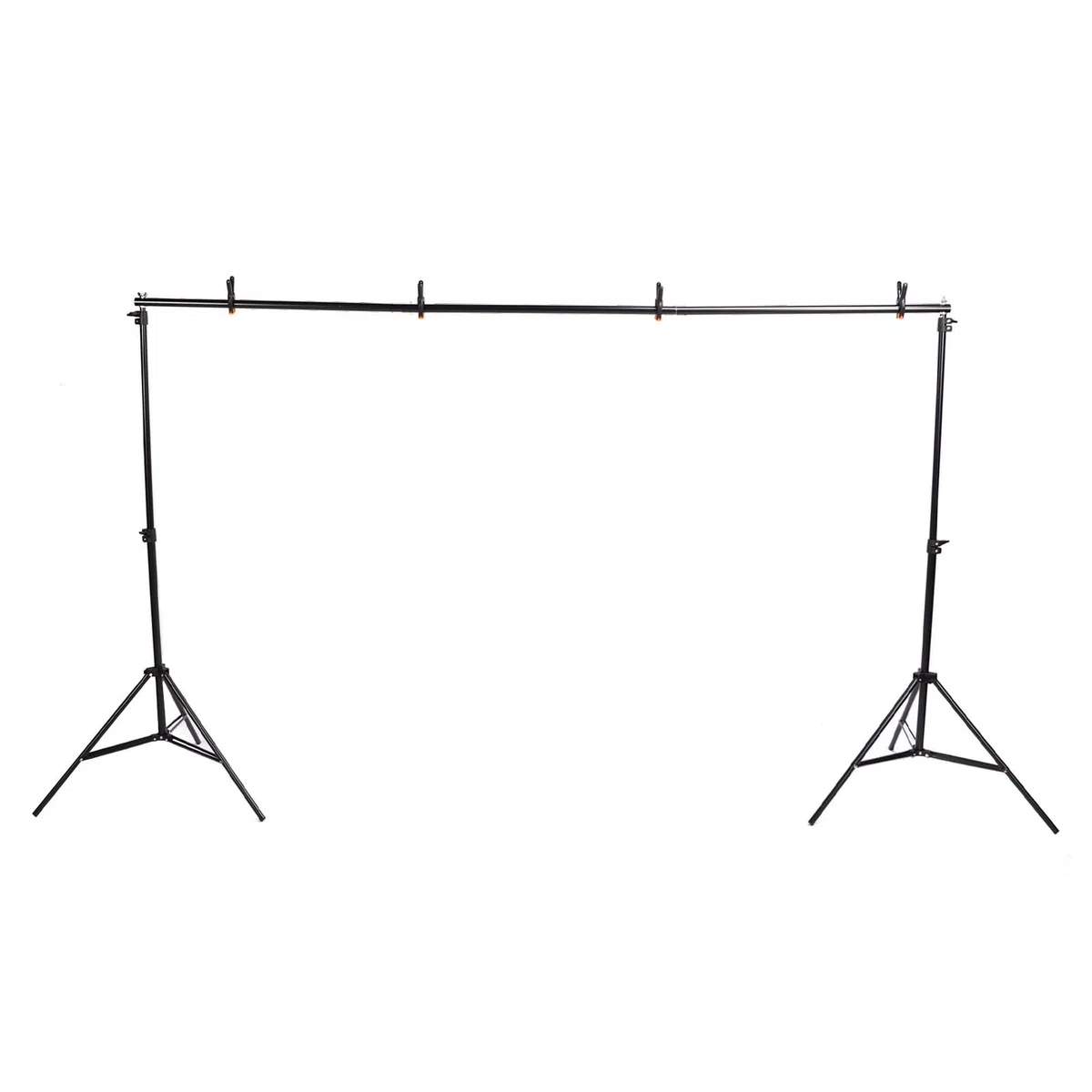 Ausla Zestaw Stojaka na Tło do zdjęć, System Wsparcia ze Stopu Aluminium, Regulowana wysokość od 70 Cm do 200 Cm do Fotografii Studyjnej i Portretów