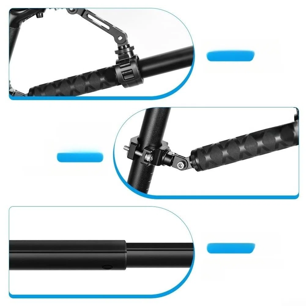 Uchwyt Rowerowy Aluminiowy do Kamery dla insta360 112cm Uchwyt