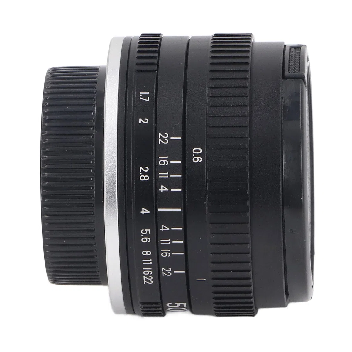Obiektyw o Dużej Przysłonie 50 Mm F1.7 Ręczny Aparat o Stałej Ogniskowej Pełnoklatkowy Obiektyw Portretowy do Lustrzanki Cyfrowej z Mocowaniem F