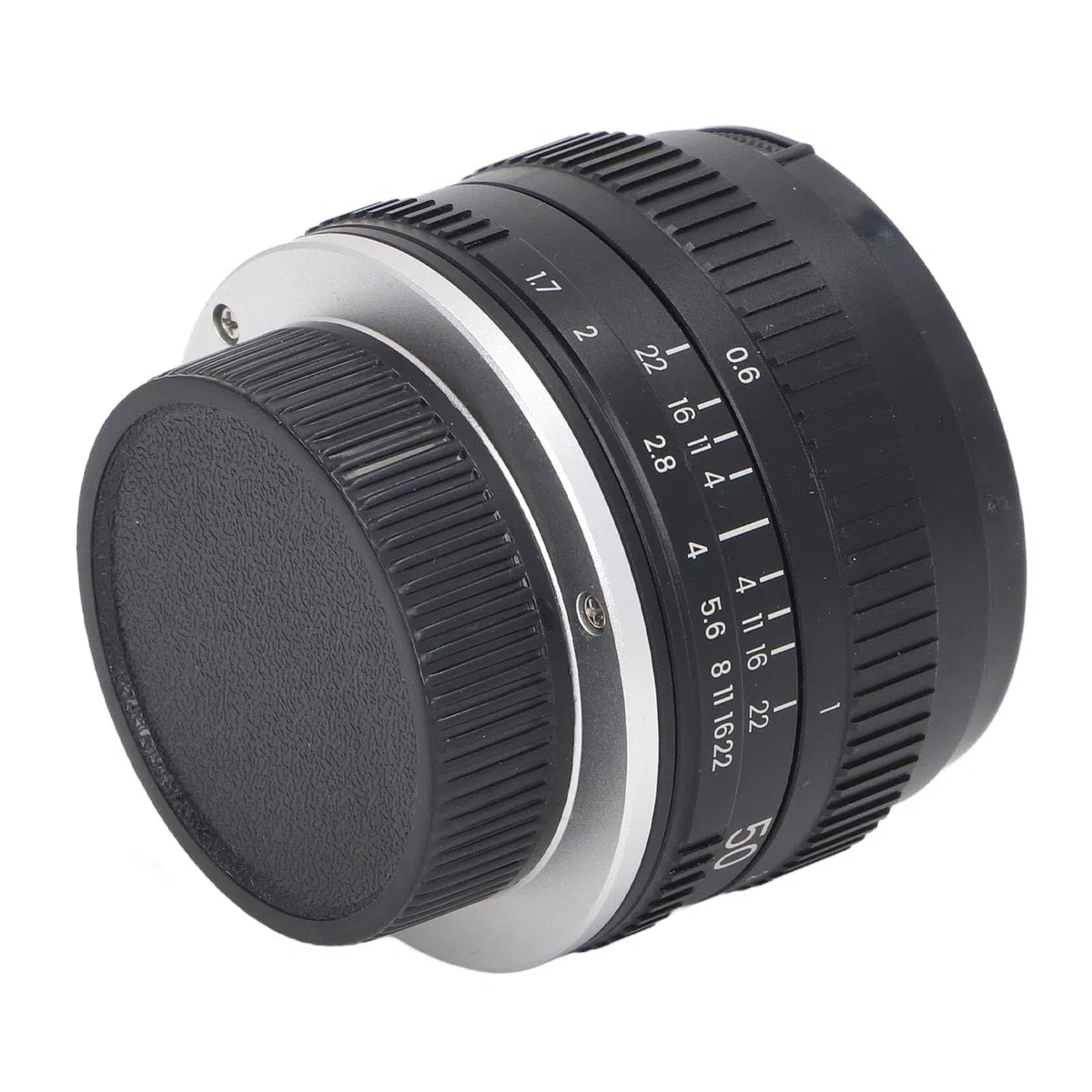Obiektyw o Dużej Przysłonie 50 Mm F1.7 Ręczny Aparat o Stałej Ogniskowej Pełnoklatkowy Obiektyw Portretowy do Lustrzanki Cyfrowej z Mocowaniem F