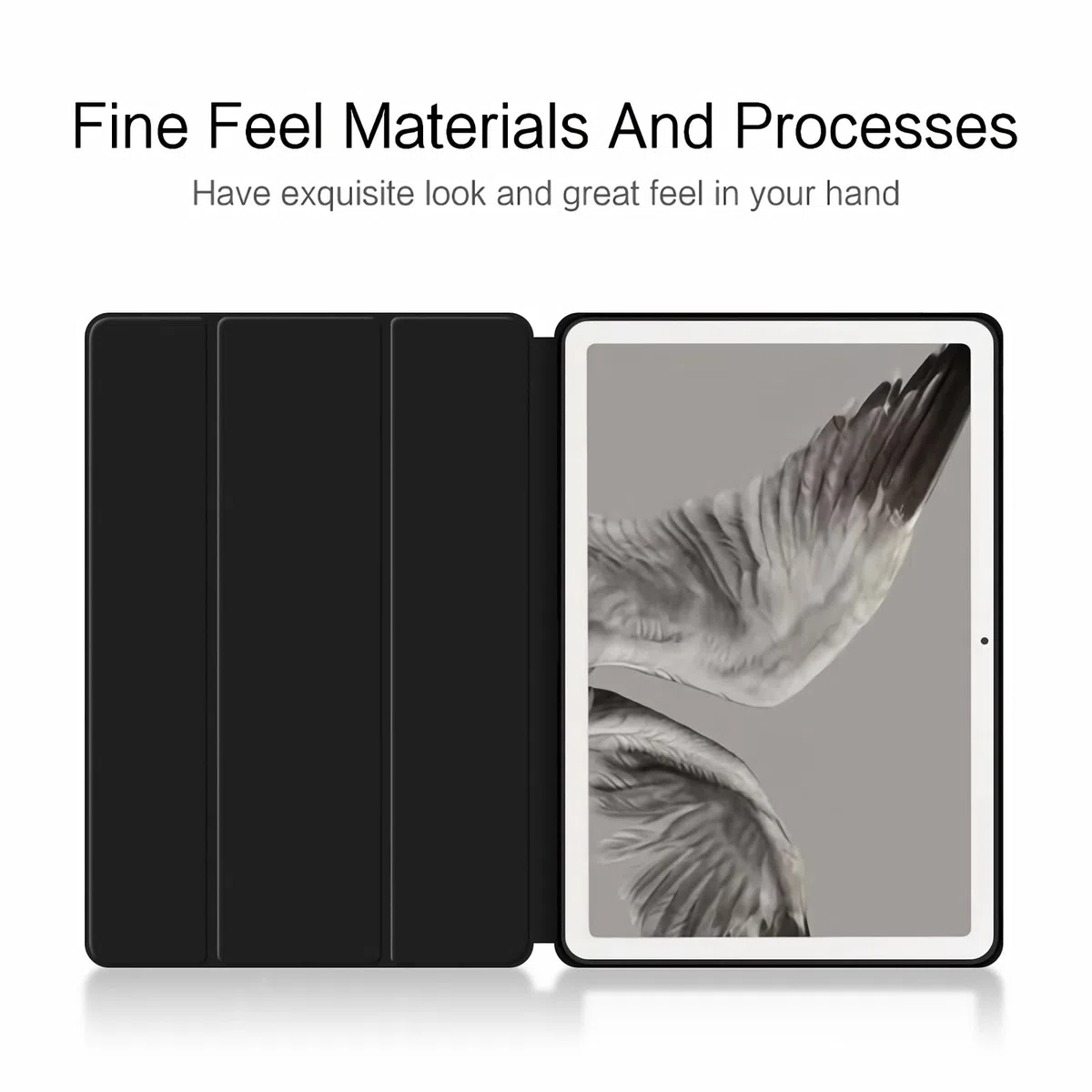 Etui na tablet Google Pixel 2023 (11 cali), inteligentny stojak magnetyczny pokrowiec ochronny, automatyczne uśpienie, oglądanie pod wieloma kątami, czarne