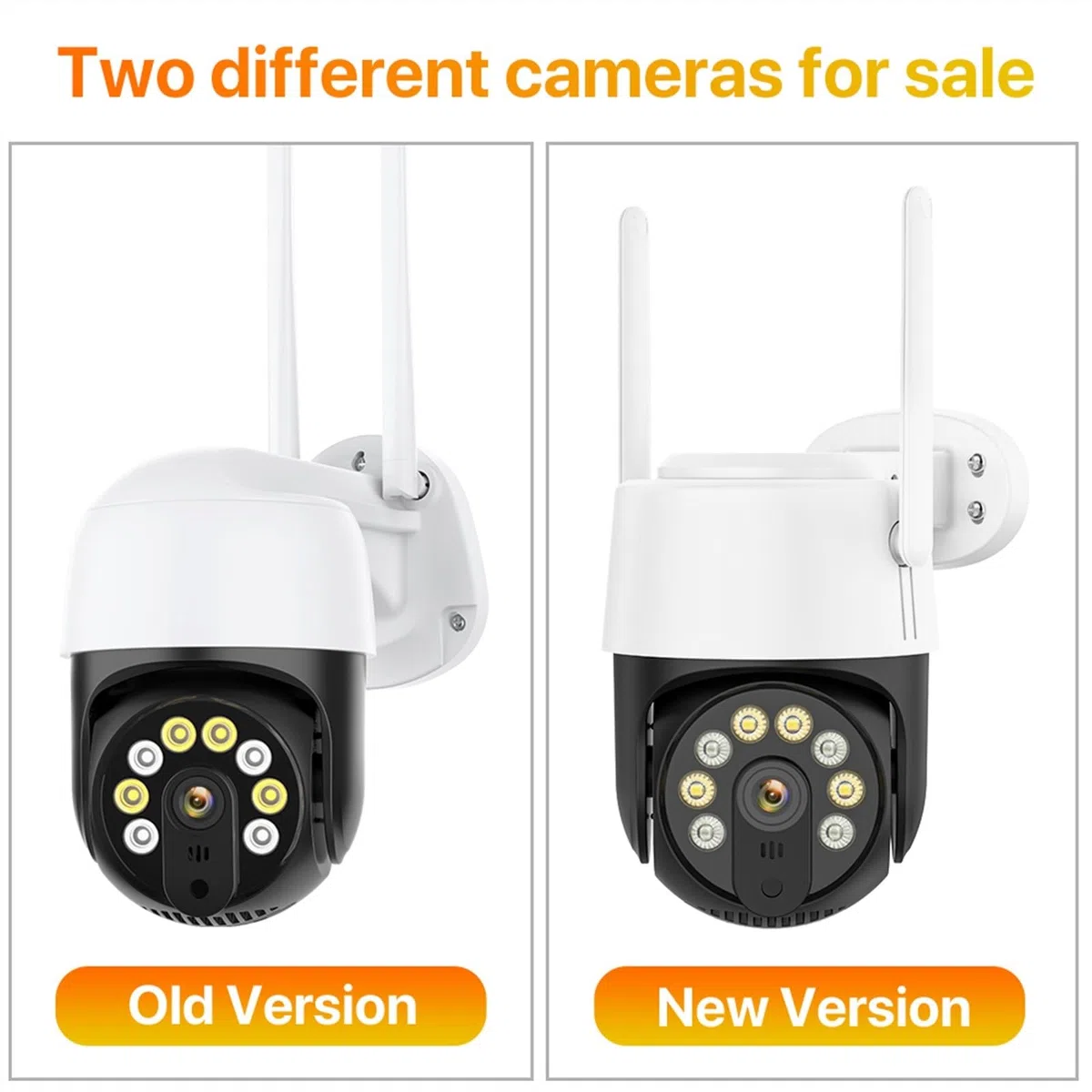 Kamera bezpieczeństwa, 4K 8MP kamera PTZ IP zewnętrzna HD 5MP bezprzewodowa Wi-Fi automatyczne śledzenie nadzór wideo 1080P telewizji przemysłowej bezpieczeństwa P2P ICSee(1080P Camera)