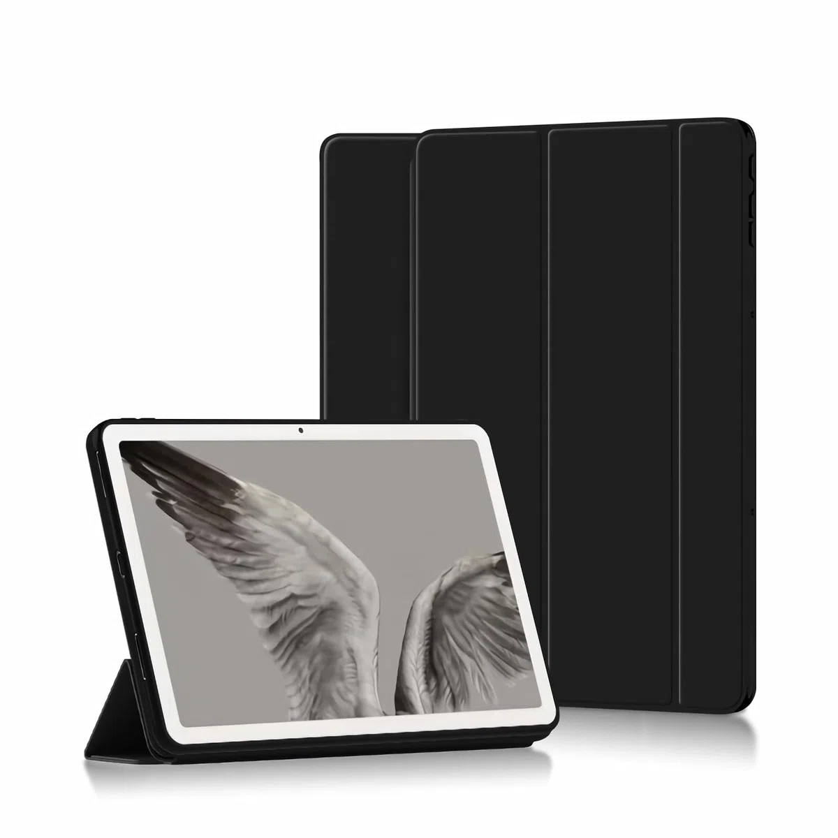 Etui na tablet Google Pixel 2023 (11 cali), inteligentny stojak magnetyczny pokrowiec ochronny, automatyczne uśpienie, oglądanie pod wieloma kątami, czarne