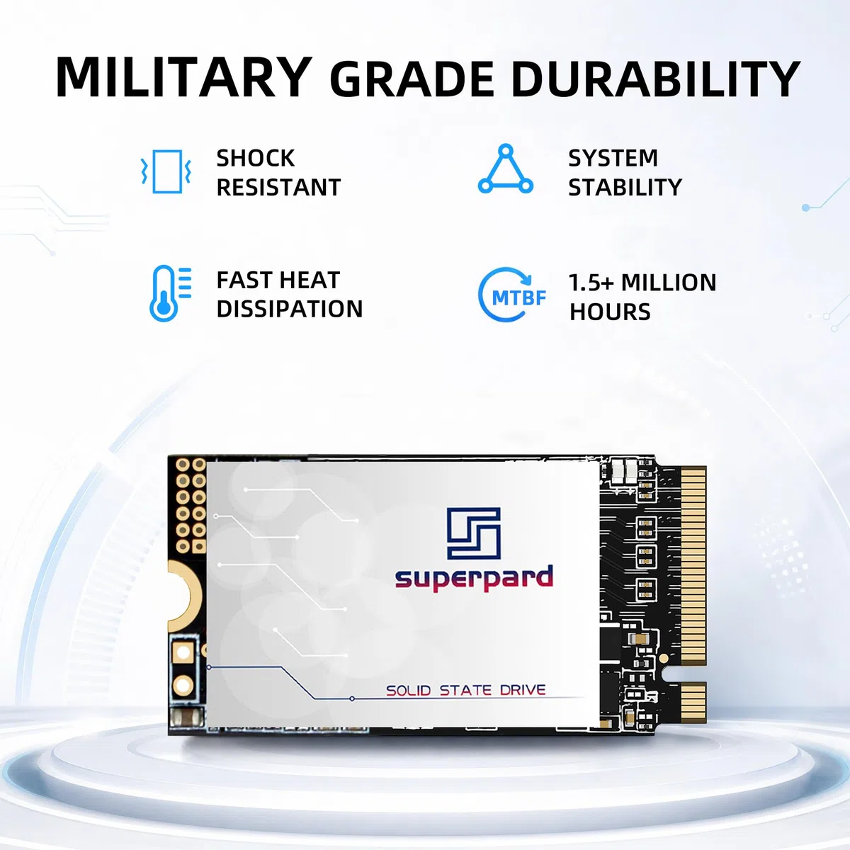 Dysk SSD 128 GB M.2 2242 NVME PCIe Gen3 x 4, Mini SSD wewnętrzny