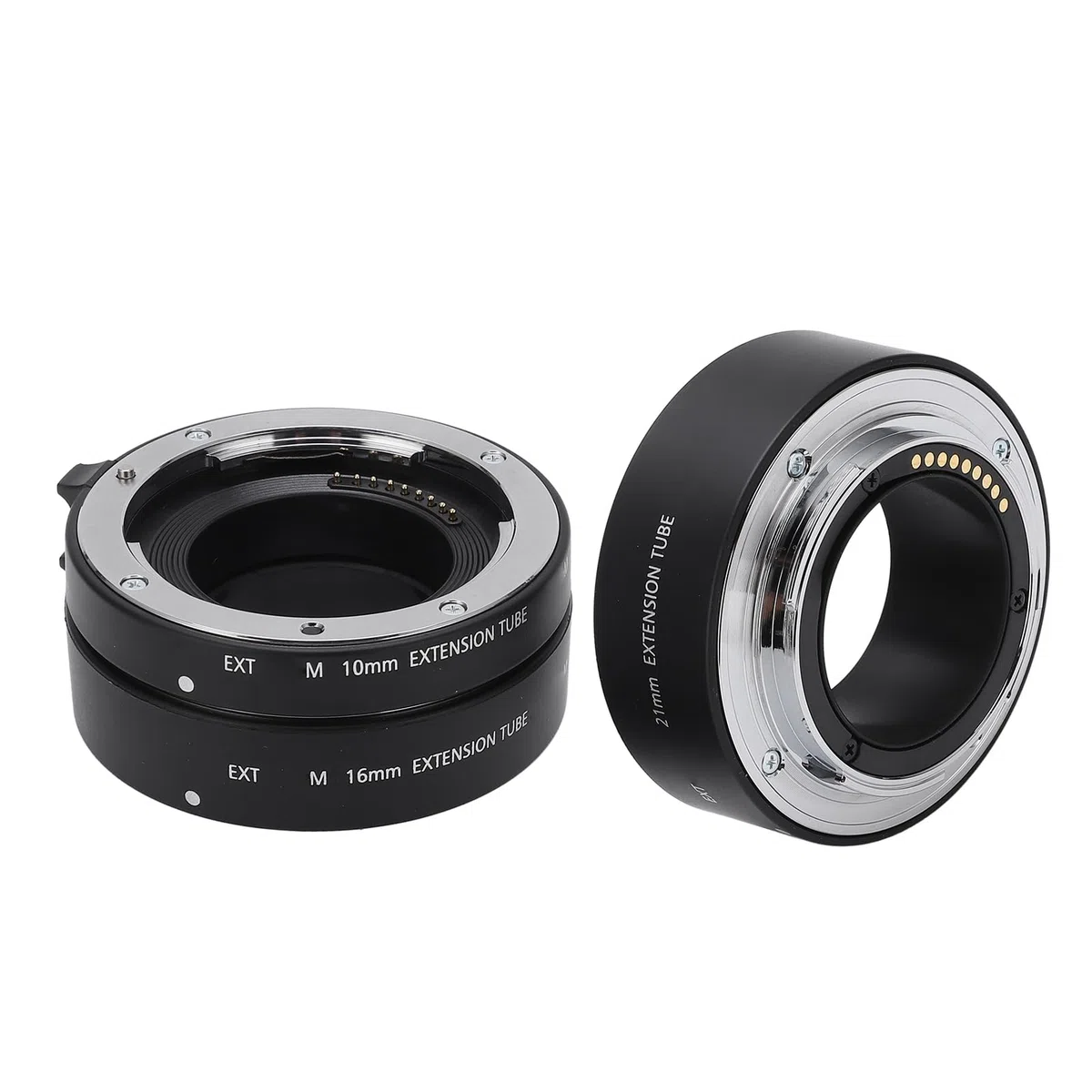 Zestaw rur przedłużających Auto Ro - 0 mm, 6 mm, 21 mm do aparatów z mocowaniem M, do fotografii zbliżeniowej