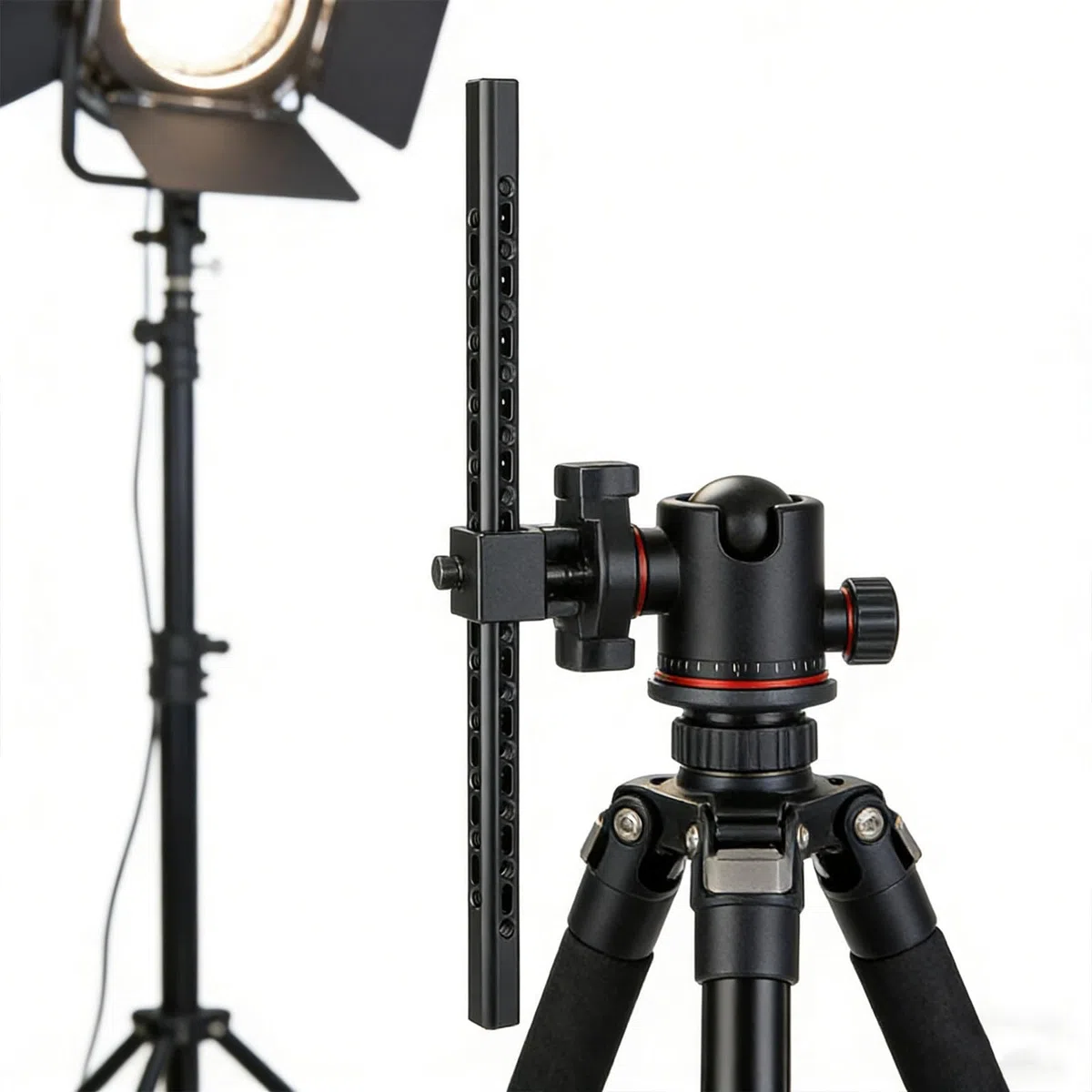 30 cm aluminiowy pręt do sera 15 mm z otworem gwintowanym 1/4 cala do klatki aparatu DSLR Studio stojak oświetleniowy standardowy aluminiowy wspornik