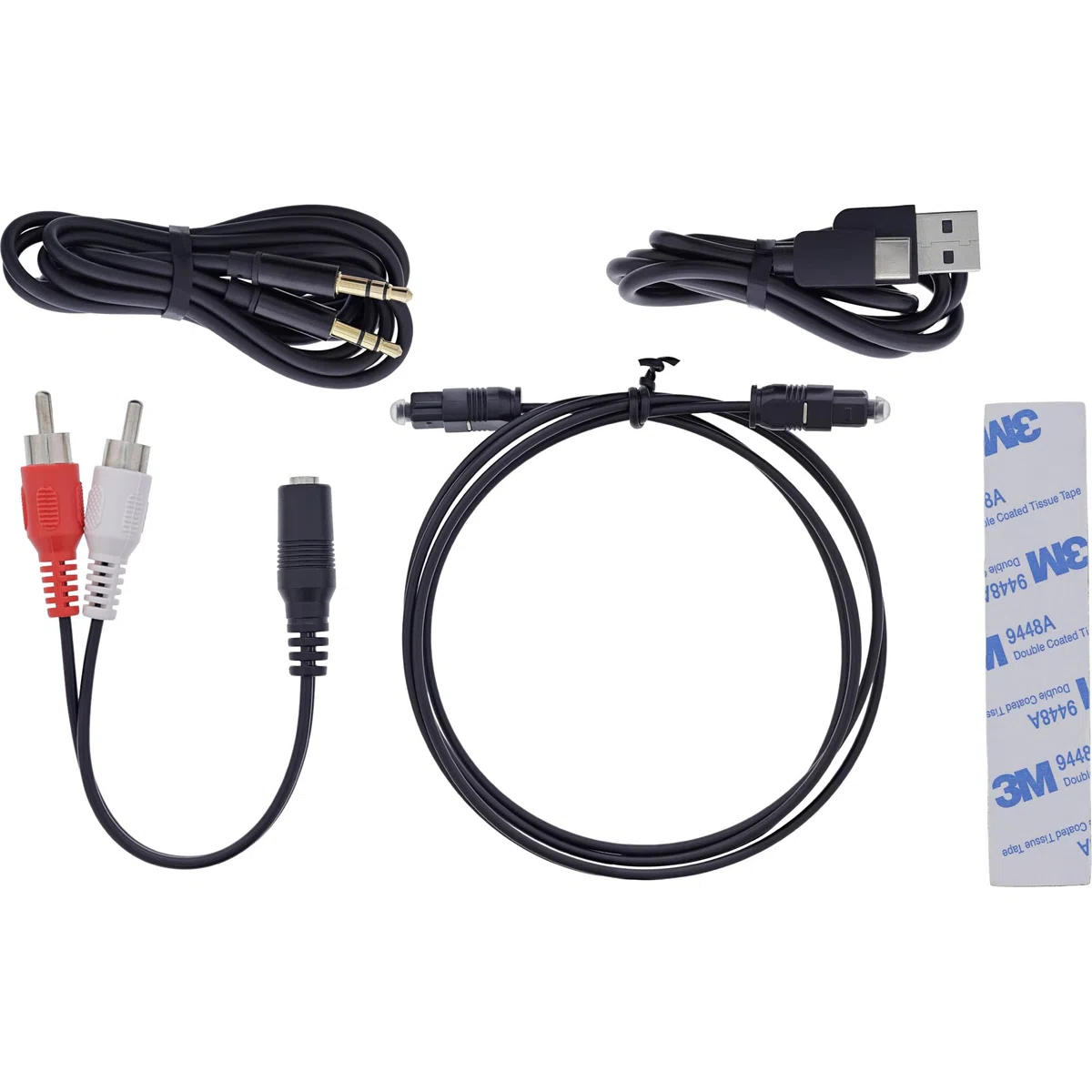 InLine Transmiter Bluetooth BT 5.4, Auracast, aptX, Toslink, AUX, USB-C