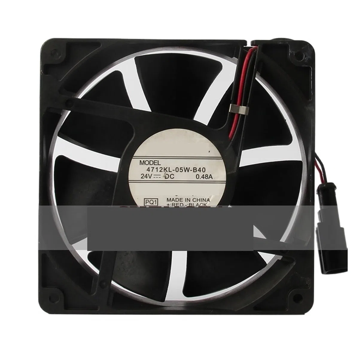 4712KL-05W-B40 wentylator DC24V 0,48a AC 12x12x38cm 12cm 12038